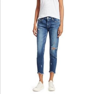 Moussy Size 24 Glendale Mid-rise Crop jeans